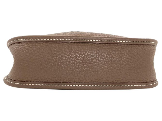 Hermès Bolsa de Ombro Hermes Evelyne TPM Taupe - vista 4