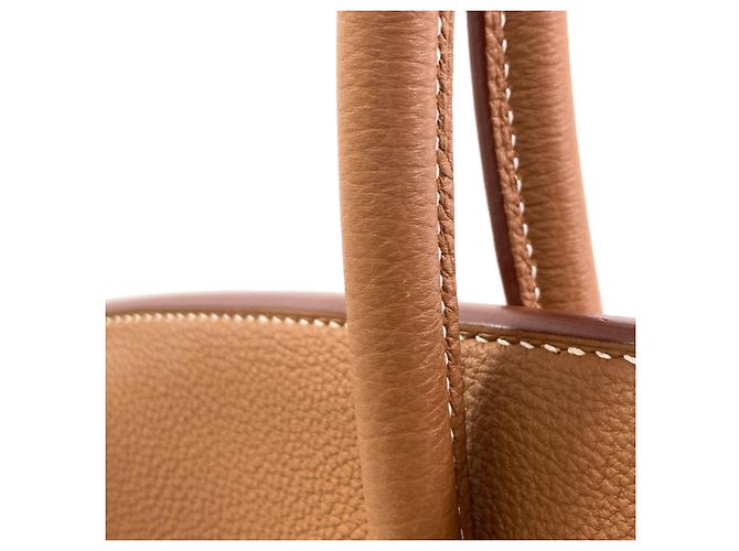 Hermès Borsa Hermes Birkin 35 Gold D'oro - vista 18