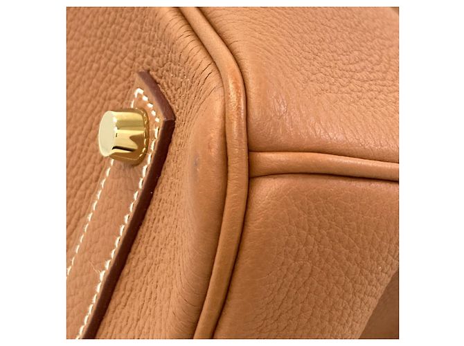 Hermès Borsa Hermes Birkin 35 Gold D'oro - vista 19