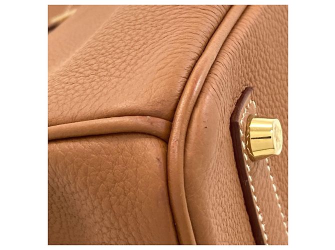 Hermès Borsa Hermes Birkin 35 Gold D'oro - vista 20