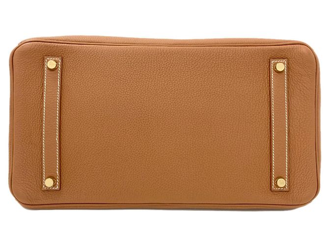 Hermès Borsa Hermes Birkin 35 Gold D'oro - vista 4