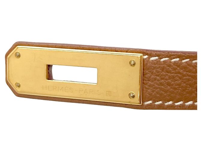 Hermès Borsa Hermes Birkin 35 Gold D'oro - vista 8