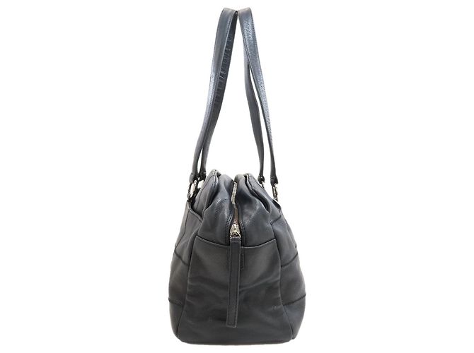Borsa Tote Chanel Chocolate Bar Nero - vista 3