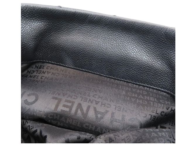 Borsa Tote Chanel Chocolate Bar Nero - vista 9