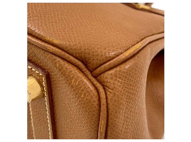 Hermès Borsa Hermes Birkin 30 in pelle Epsom Gold D'oro - vista 26