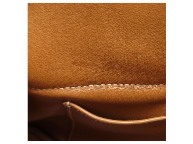 Hermès Borsa Hermes Bolide 31 in Gold D'oro - vista 13