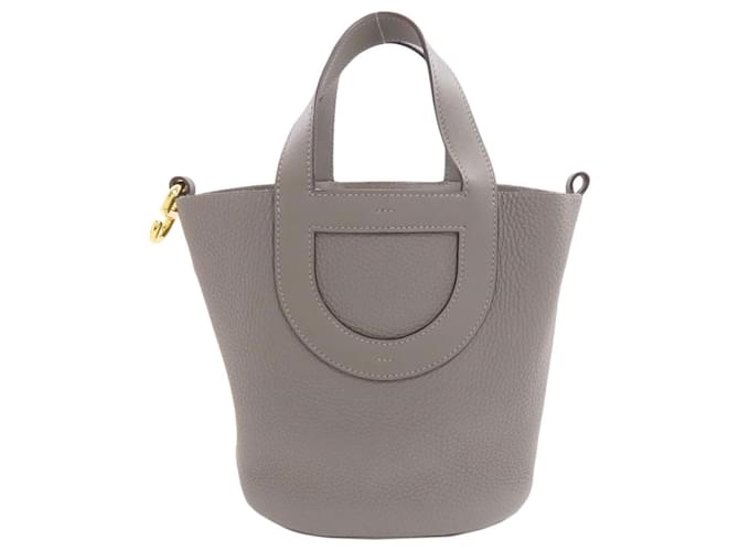 Hermès Borsa Hermes In the Loop 18 Gold Hardware Marrone - vista 2
