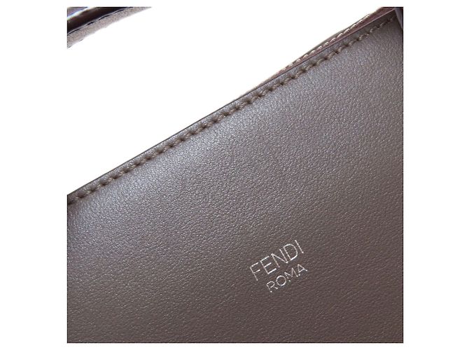 Borsa 2-way Fendi By The Way Marrone - vista 10