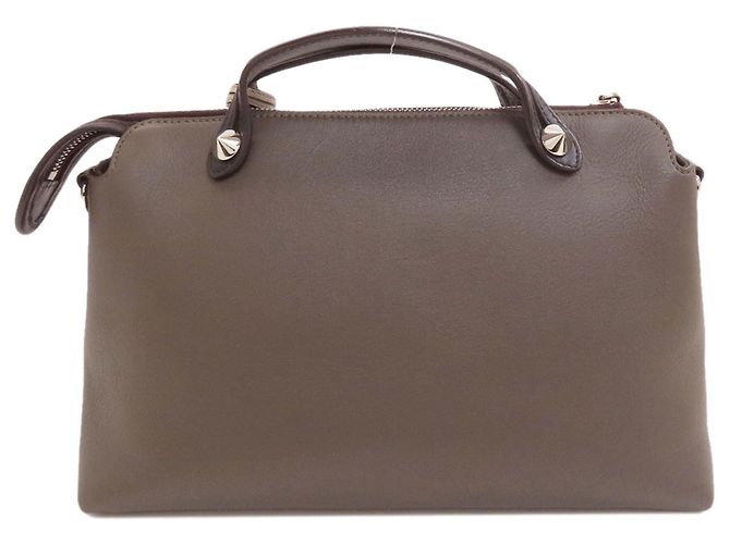 Borsa 2-way Fendi By The Way Marrone - vista 2
