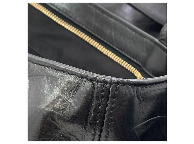 Chanel Coco Mark Gold Hardware Tote Bag Black - view 10