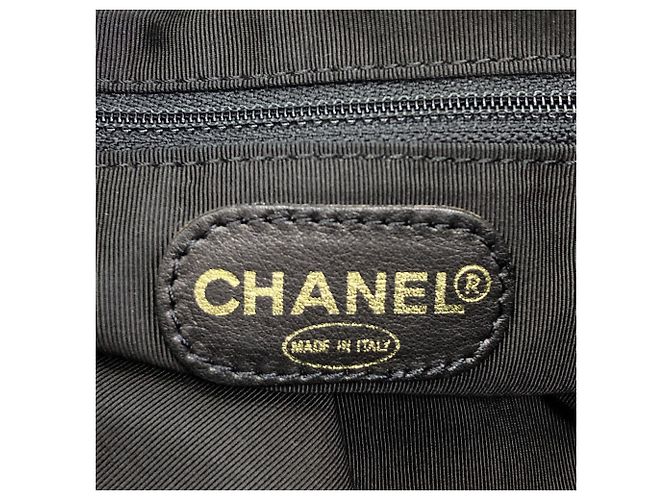 Chanel Coco Mark Gold Hardware Tote Bag Black - view 6
