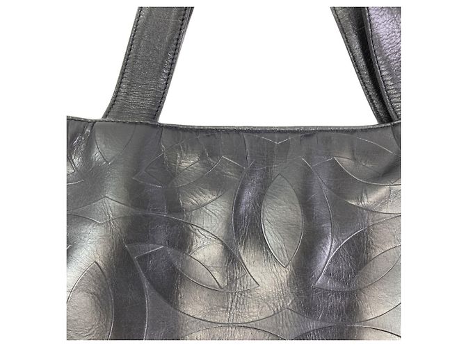 Chanel Coco Mark Gold Hardware Tote Bag Black - view 8