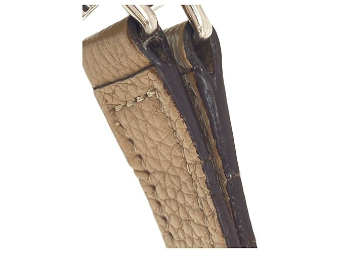 Céline Borsa a mano 2-Way Celine Luggage Nano Marrone - vista 12