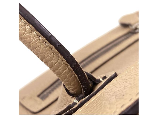 Céline Borsa a mano 2-Way Celine Luggage Nano Marrone - vista 15