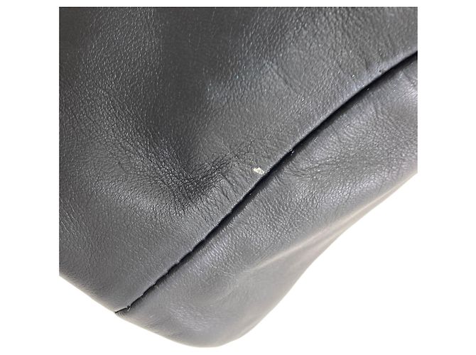 Longchamp Logo Schultertasche Schwarz - Ansicht 10