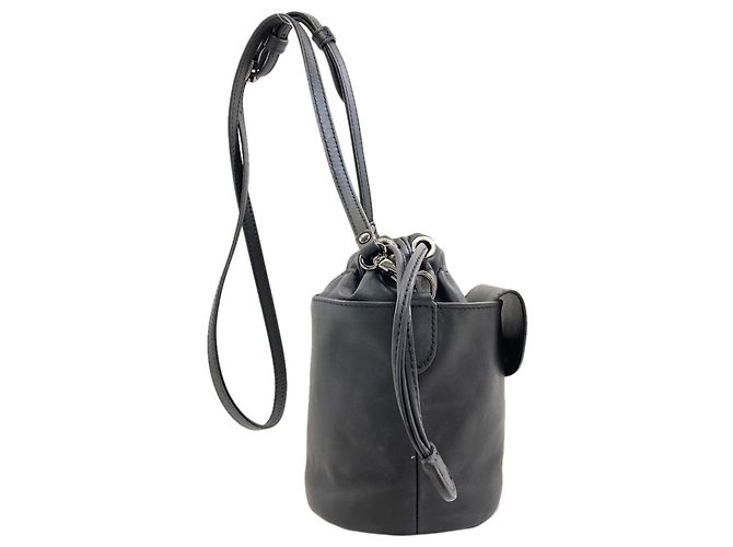 Longchamp Logo Schultertasche Schwarz - Ansicht 3