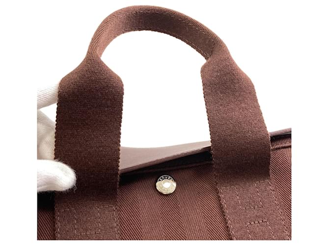 Hermès Borsa Hermes Valparaiso PM Marrone scuro - vista 14