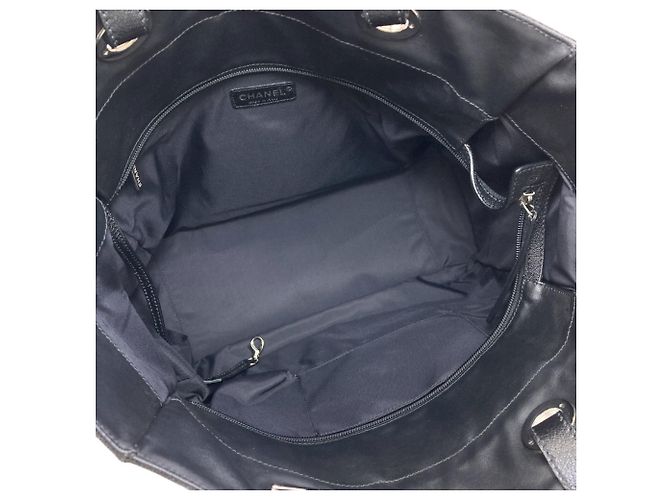 Borsa Tote Chanel Paris Biarritz Nero - vista 5