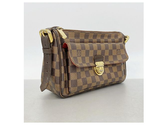 Borsa a tracolla Louis Vuitton Damier Ravello GM N60006 Ebene Damier ebene - vista 2