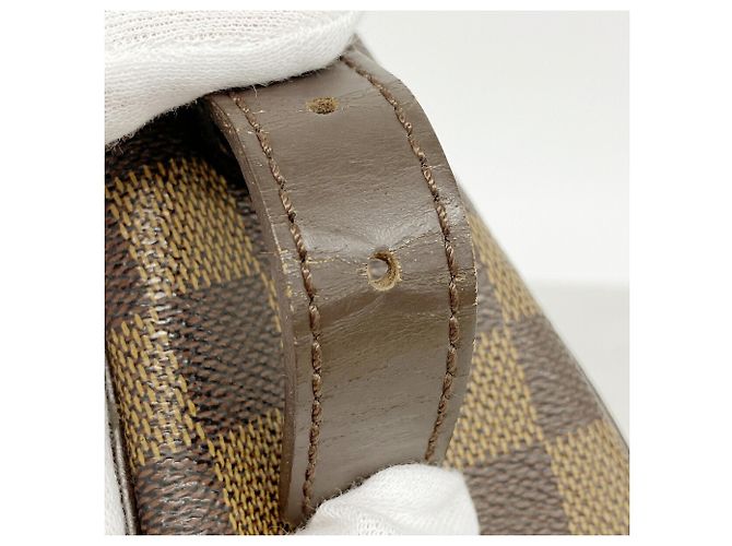 Borsa a tracolla Louis Vuitton Damier Ravello GM N60006 Ebene Damier ebene - vista 8