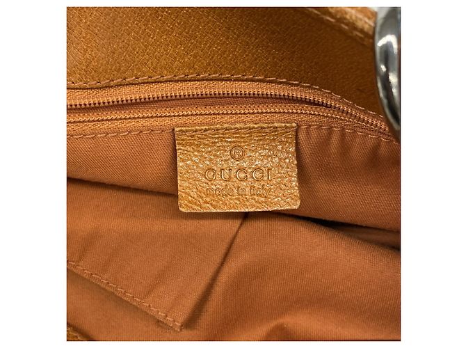 Borsa Gucci GG Canvas in Beige - vista 5