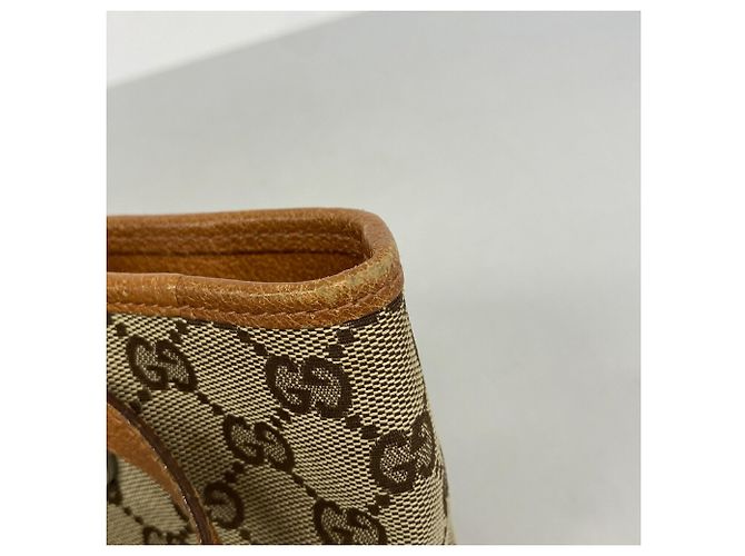 Borsa Gucci GG Canvas in Beige - vista 6