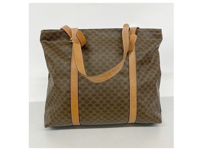Céline Borsa Tote Celine Macadam in marrone - vista 11