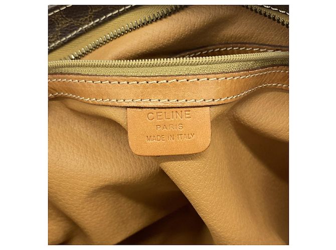 Céline Borsa Tote Celine Macadam in marrone - vista 5