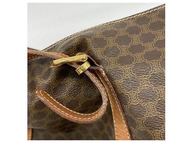 Céline Borsa Tote Celine Macadam in marrone - vista 7