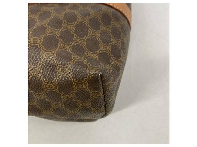 Céline Borsa Tote Celine Macadam in marrone - vista 8