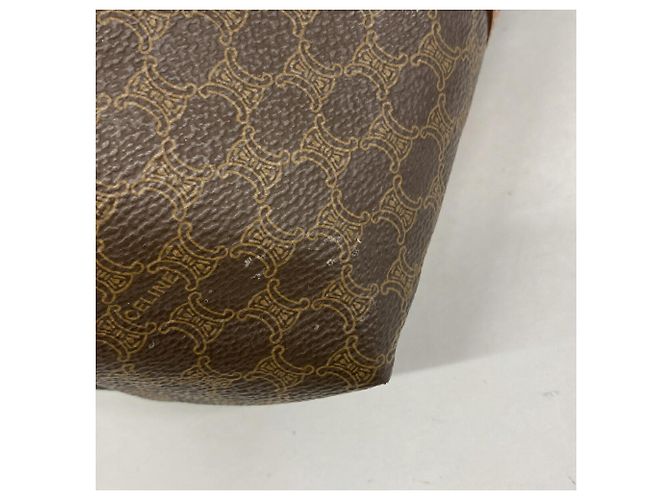 Céline Borsa Tote Celine Macadam in marrone - vista 9