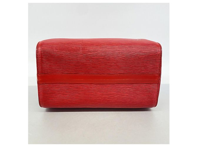 Borsa Louis Vuitton Epi Speedy 25 Rosso - vista 3