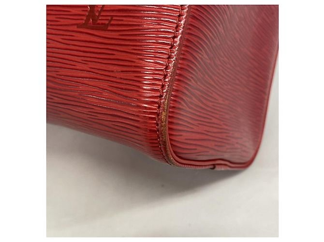 Borsa Louis Vuitton Epi Speedy 25 Rosso - vista 6