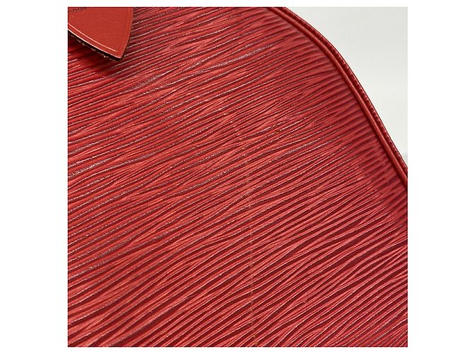 Borsa Louis Vuitton Epi Speedy 25 Rosso - vista 9
