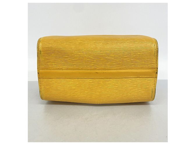 Borsa Louis Vuitton Epi Speedy 25 M43019 Giallo - vista 3