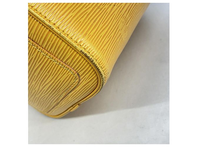 Borsa Louis Vuitton Epi Speedy 25 M43019 Giallo - vista 7