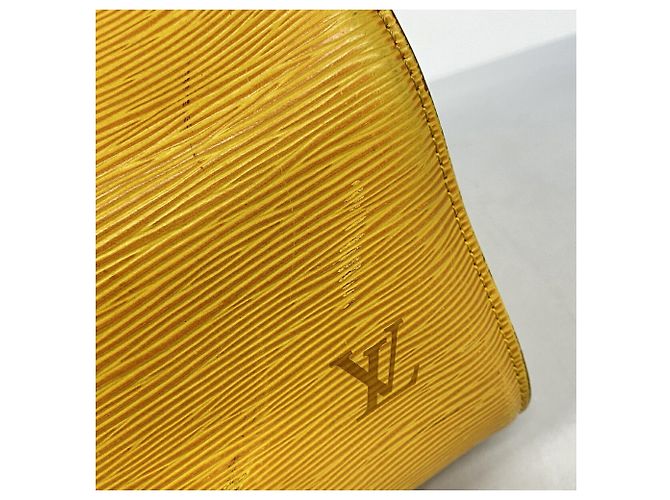 Borsa Louis Vuitton Epi Speedy 25 M43019 Giallo - vista 9