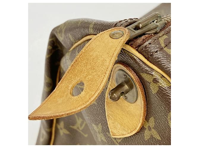Louis Vuitton Boston Monogram Keepall 50 Marrone - vista 10