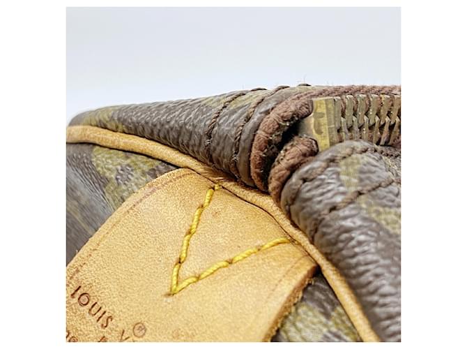 Louis Vuitton Boston Monogram Keepall 50 Marrone - vista 14