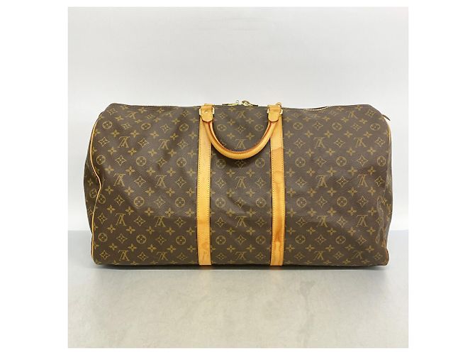 Louis Vuitton Boston Monogram Keepall 60 Braun - Ansicht 11