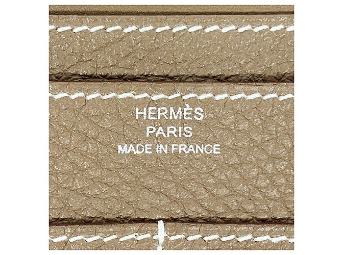 Hermès Cartera larga Hermes Dogon GM Gris pardo - vista 4