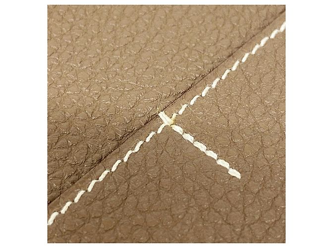 Hermès Cartera larga Hermes Dogon GM Gris pardo - vista 8