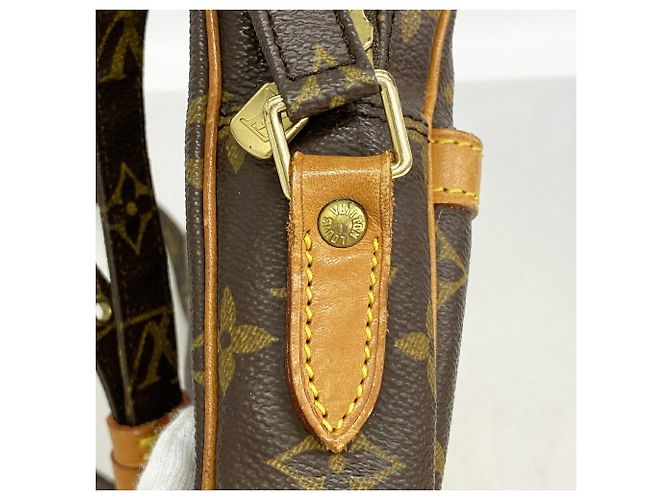 Borsa a tracolla Louis Vuitton Monogram Danube Marrone - vista 8