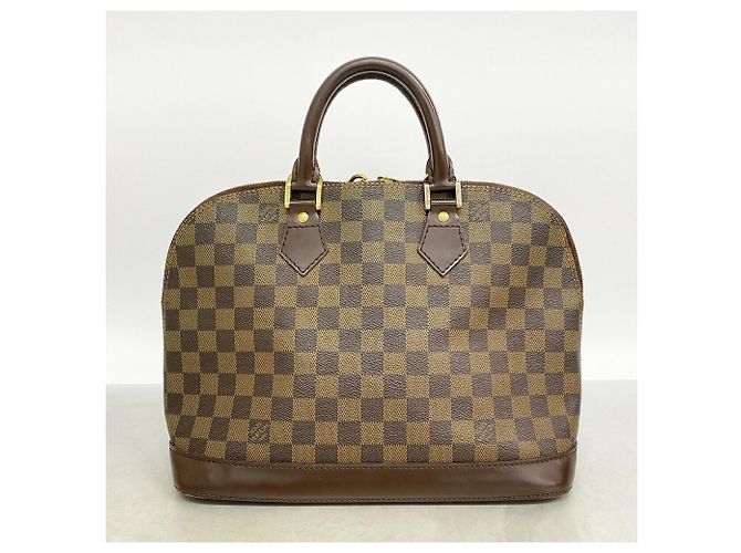 Borsa a mano Louis Vuitton Damier Alma N51131 Ebene Damier ebene - vista 12
