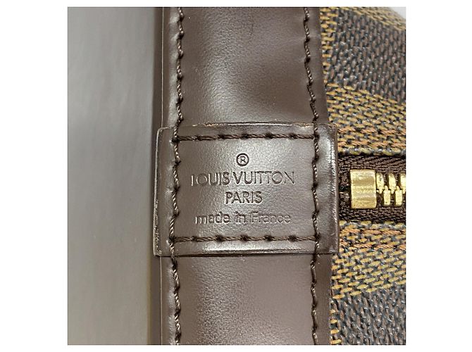 Borsa a mano Louis Vuitton Damier Alma N51131 Ebene Damier ebene - vista 5