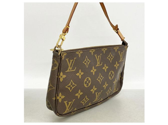 Louis Vuitton Monogram Pochette Accessoires M51980 Marrone - vista 2