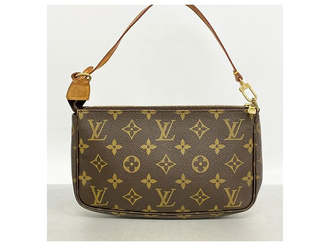 Louis Vuitton Monogram Pochette Accessoires M51980 Marrone - vista 9