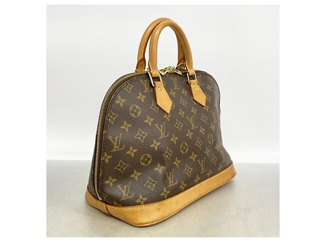 Borsa a mano Louis Vuitton Alma Monogram Marrone - vista 2