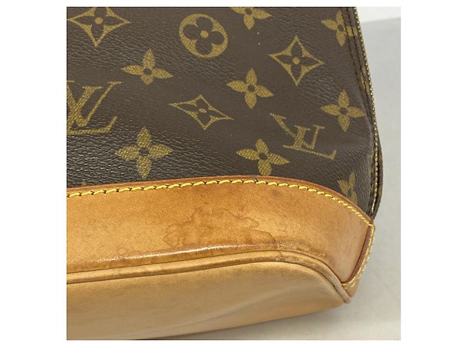 Borsa a mano Louis Vuitton Alma Monogram Marrone - vista 6