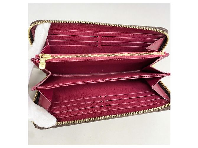 Louis Vuitton Monogram Zippy Wallet Fuschia - Ansicht 3